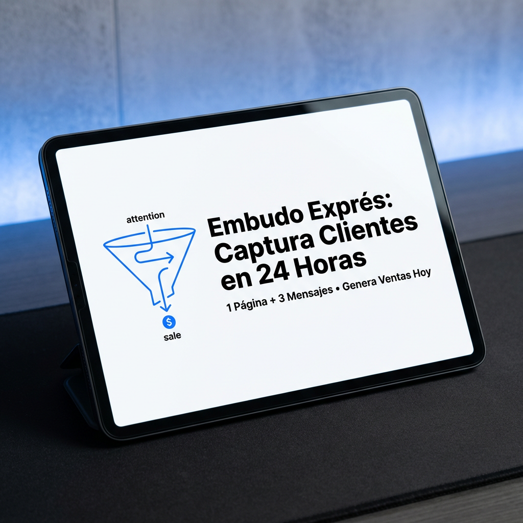 Embudo Exprés: Captura Clientes en 24 Horas