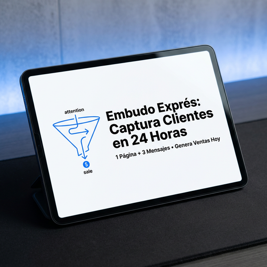 Embudo Exprés: Captura Clientes en 24 Horas